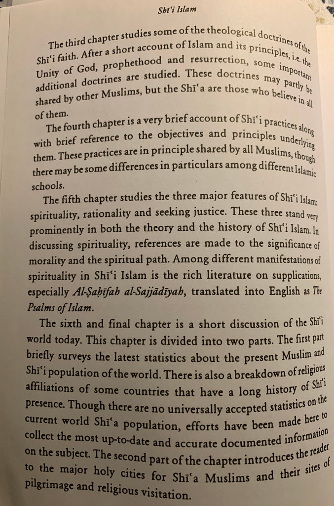 Shi'i Islam Origins, Faith and Practices