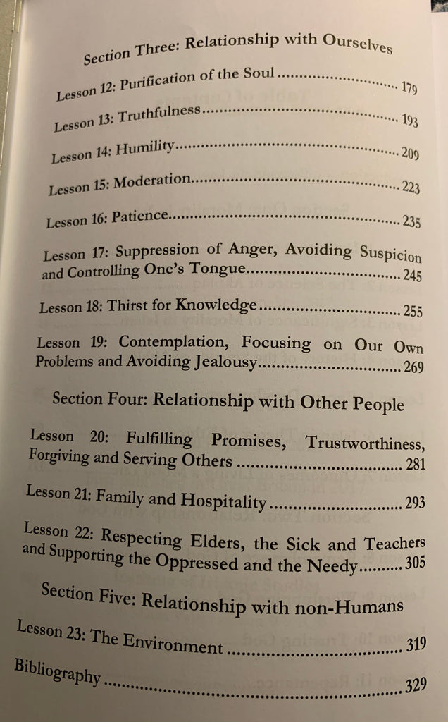 Lessons on Islamic Morals 2nd Edition