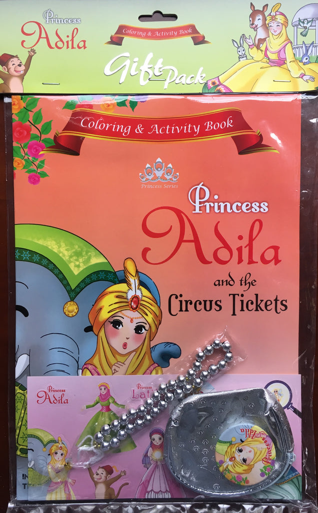 Princess Adila and the Circus Tickets Coloring & Activity Book