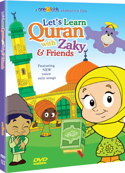 Let's Learn Quran with Zaky & Friends - Activity Fun Book Included